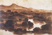 Claude Lorrain View from Monte Mario (mk17) USA oil painting artist